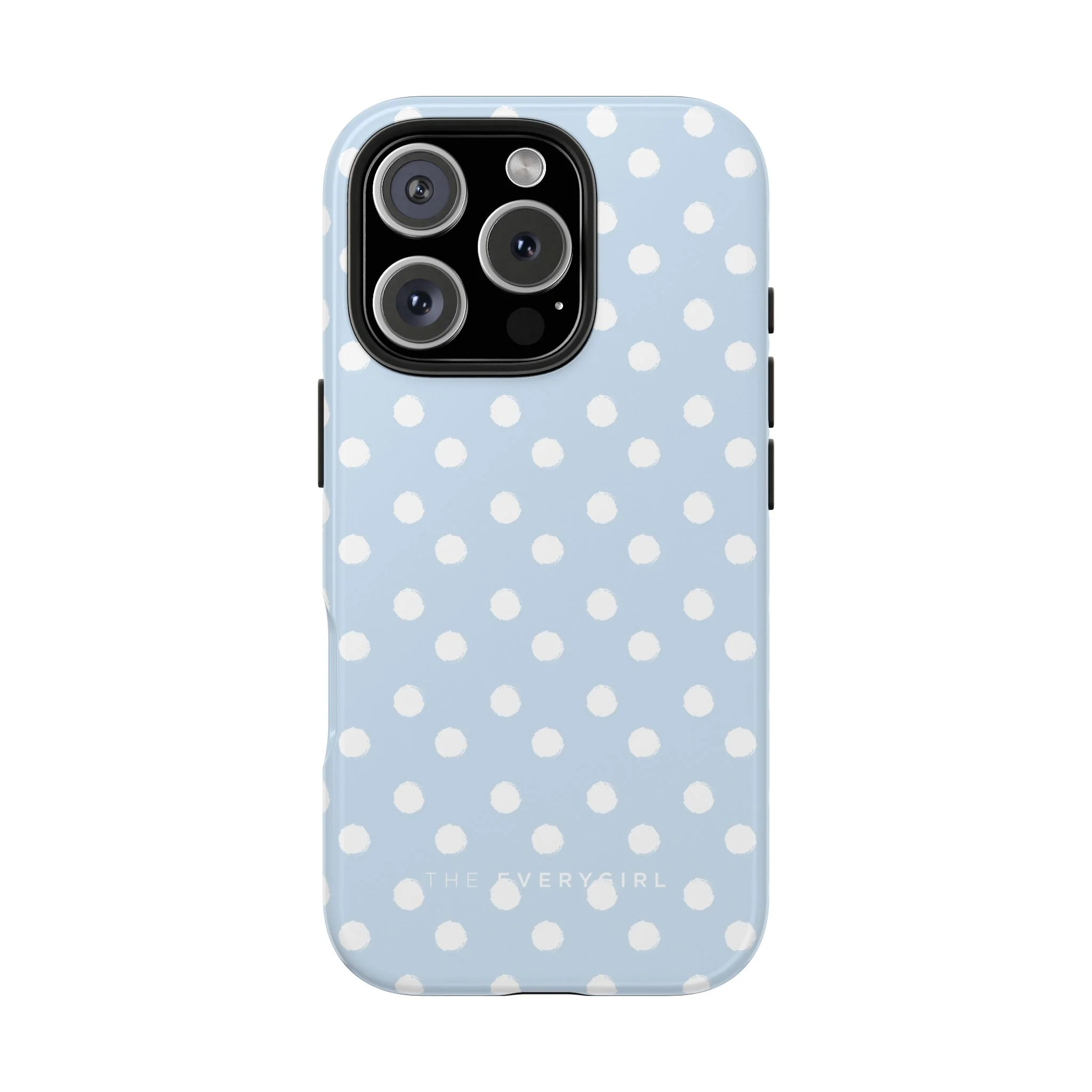 Blue & White Polka Dots Phone Case - Image 24