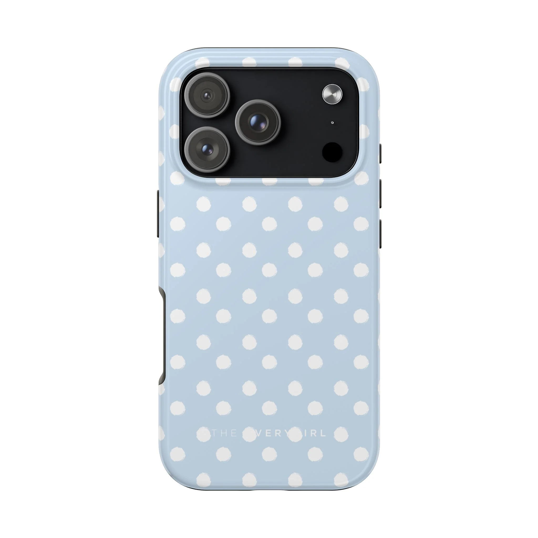 Blue & White Polka Dots Phone Case - Image 30
