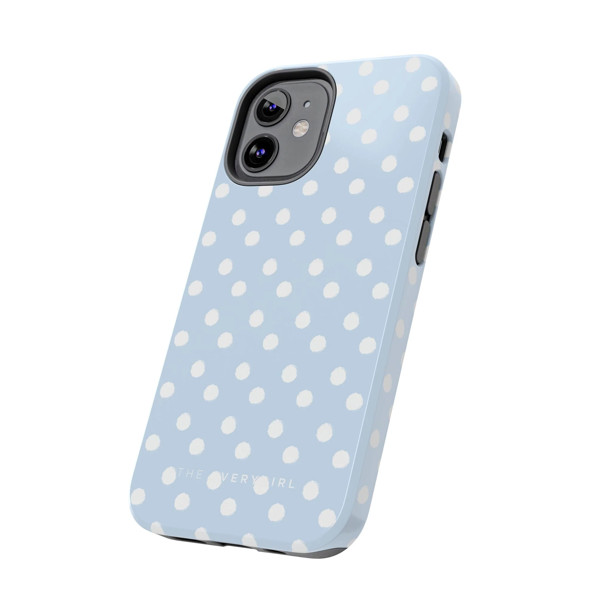 Blue & White Polka Dots Phone Case - Image 46