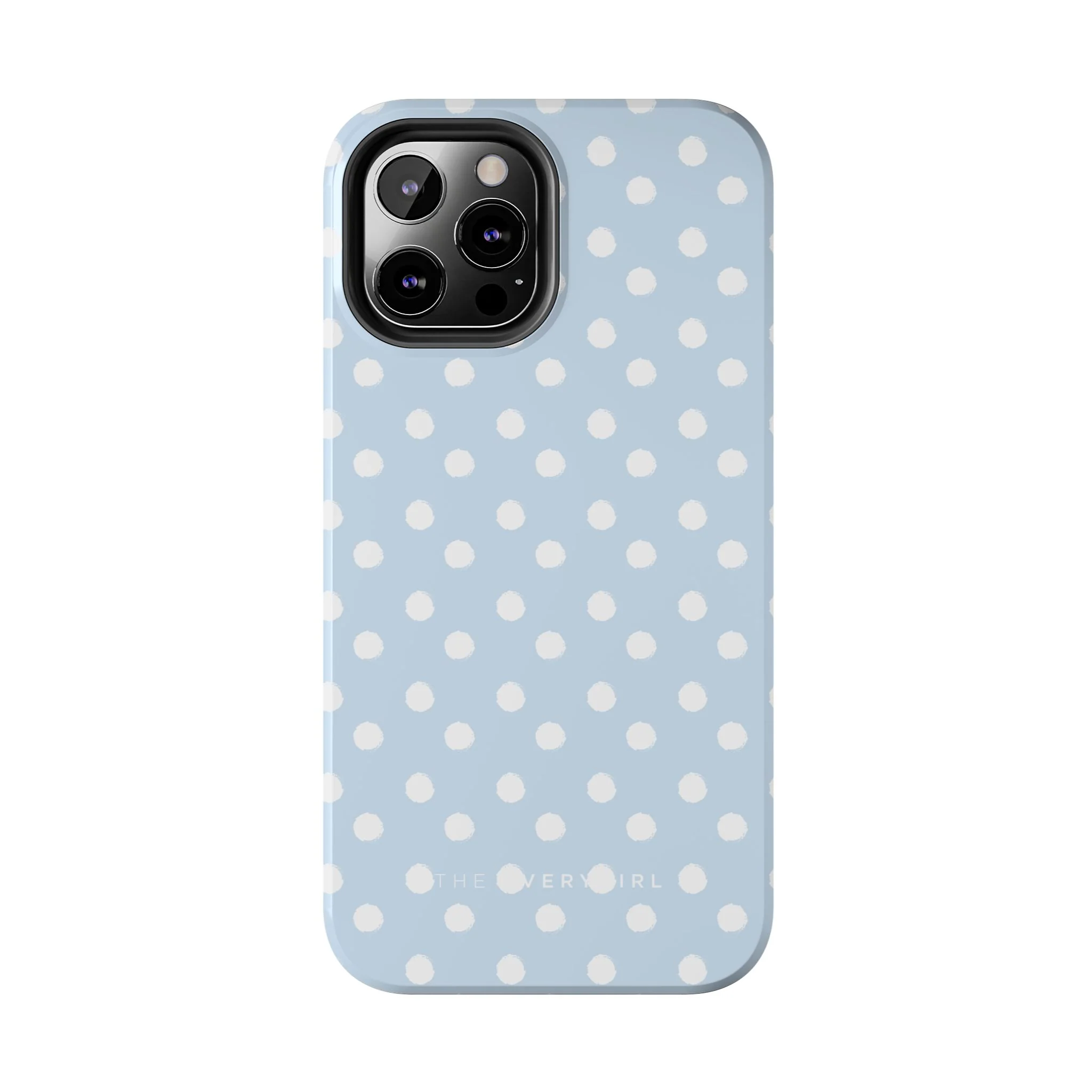 Blue & White Polka Dots Phone Case - Image 51