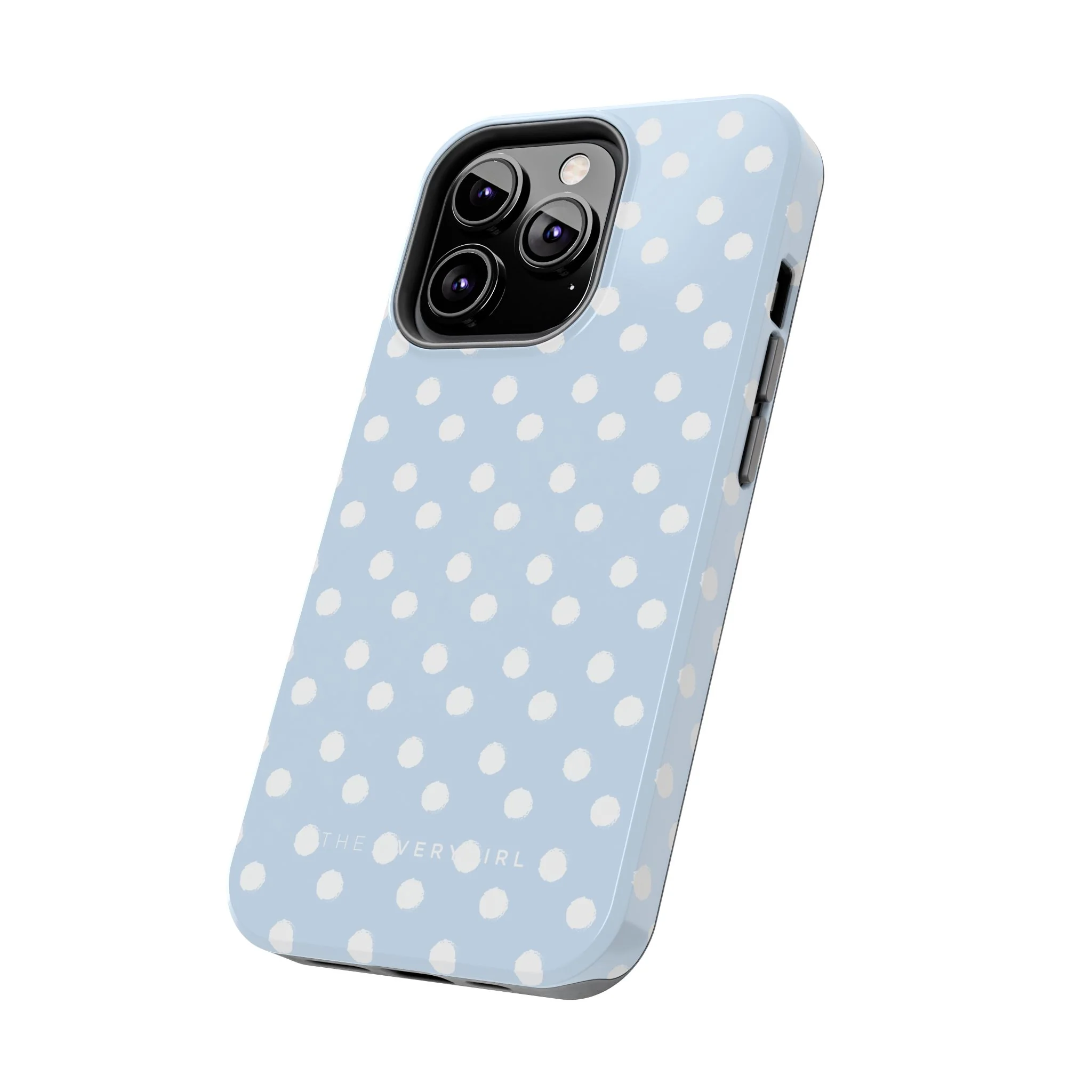 Blue & White Polka Dots Phone Case - Image 61
