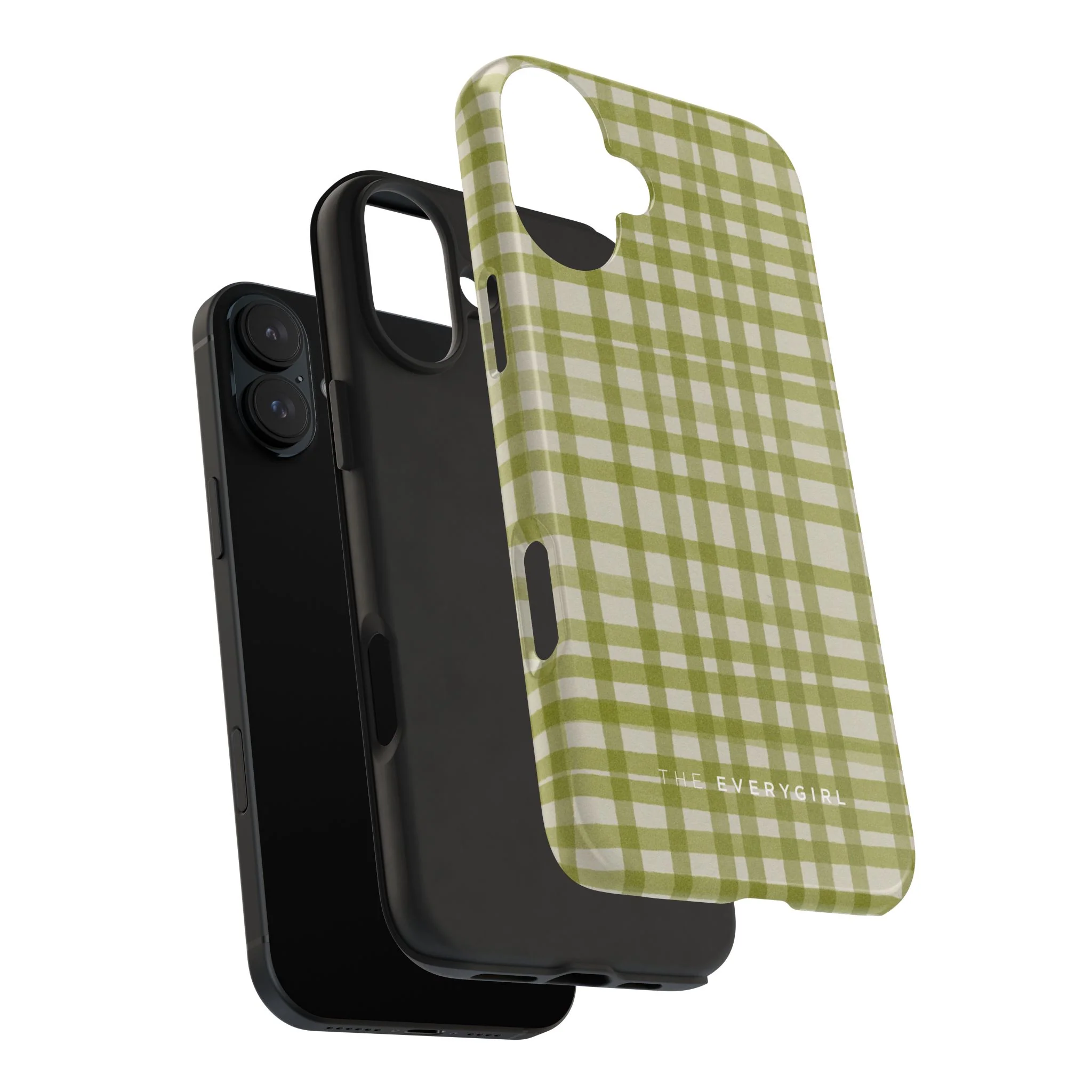 Green Gingham Phone Case - Image 101