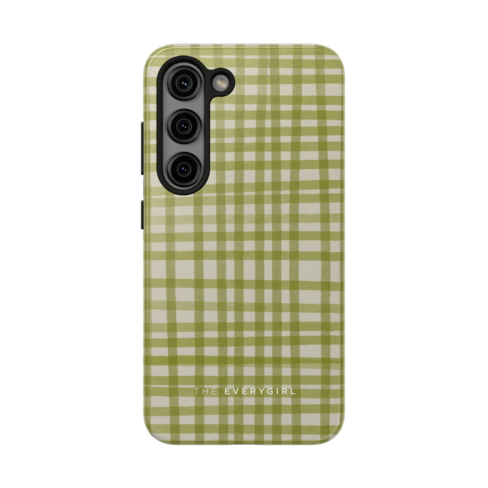 Green Gingham Phone Case - Image 21