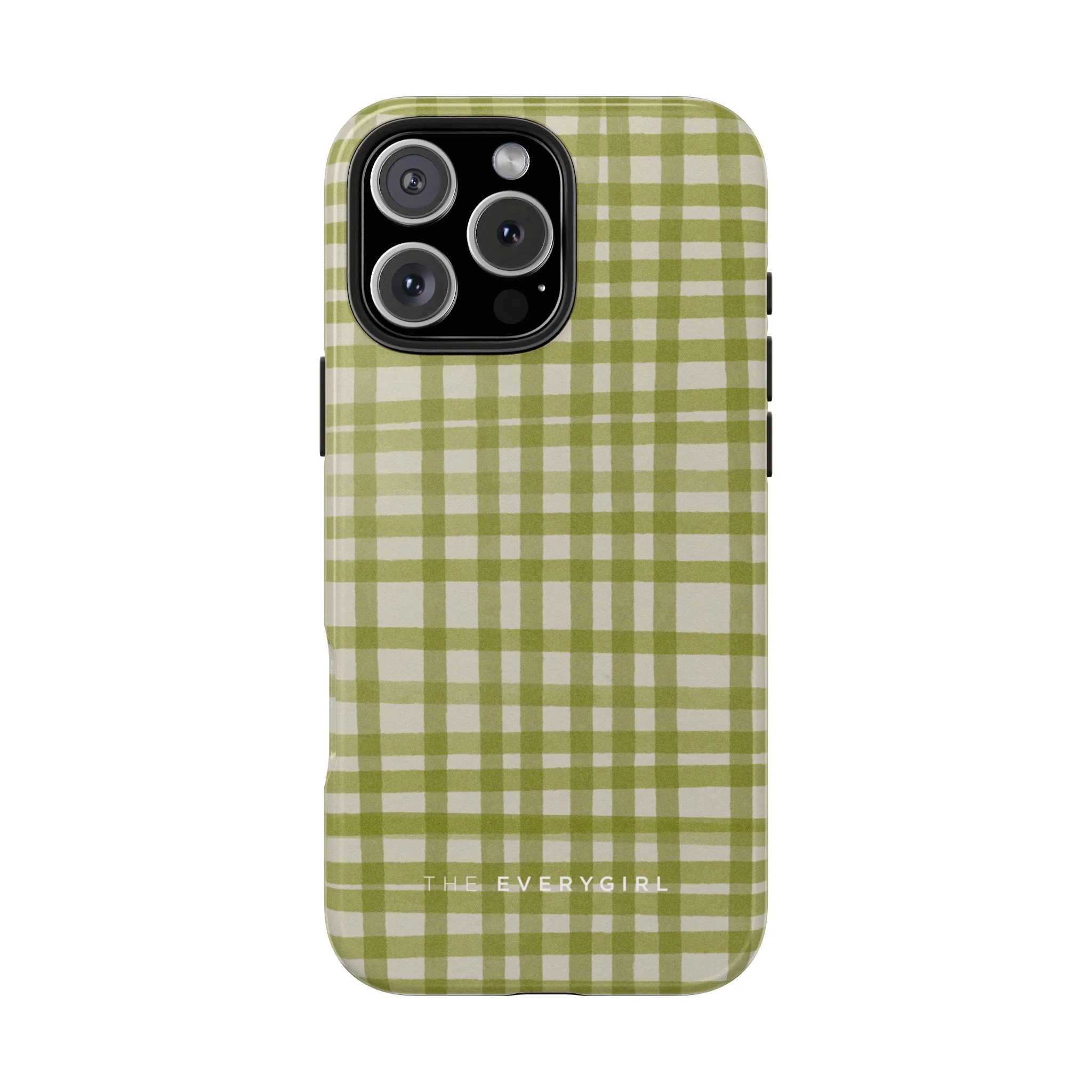 Green Gingham Phone Case - Image 25