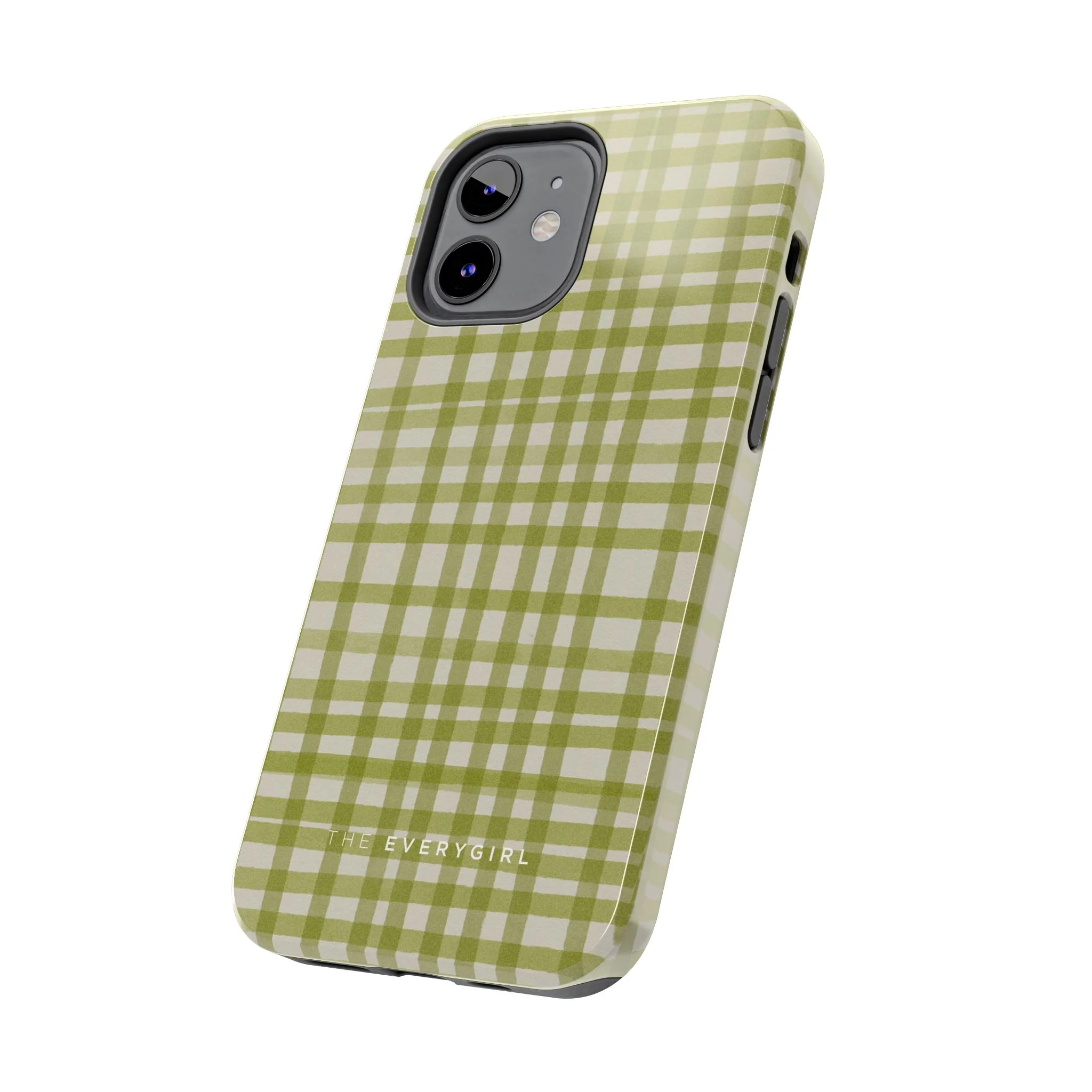 Green Gingham Phone Case - Image 43