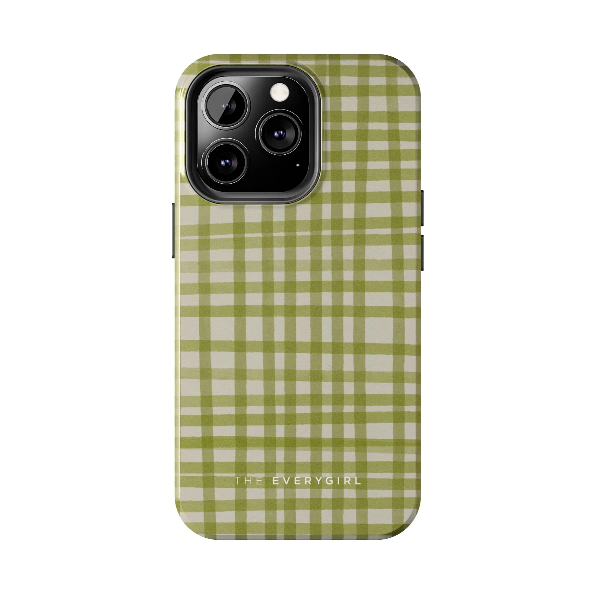 Green Gingham Phone Case - Image 60