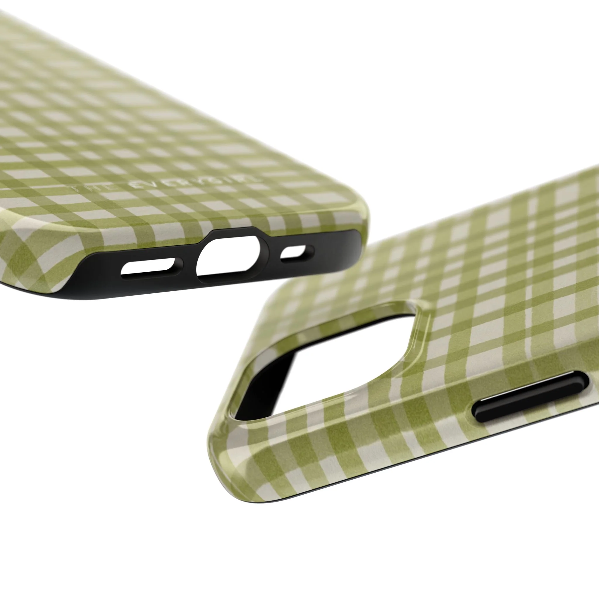 Green Gingham Phone Case - Image 71