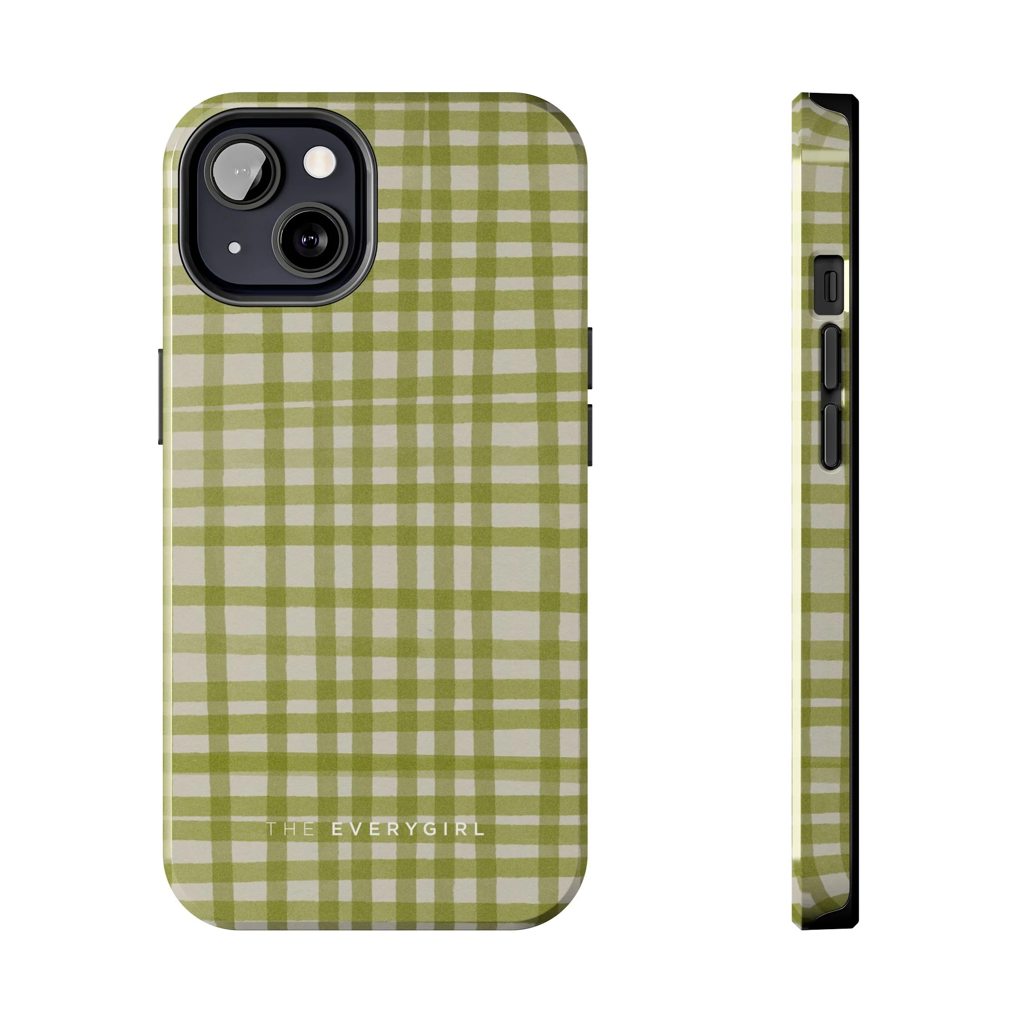 Green Gingham Phone Case - Image 8