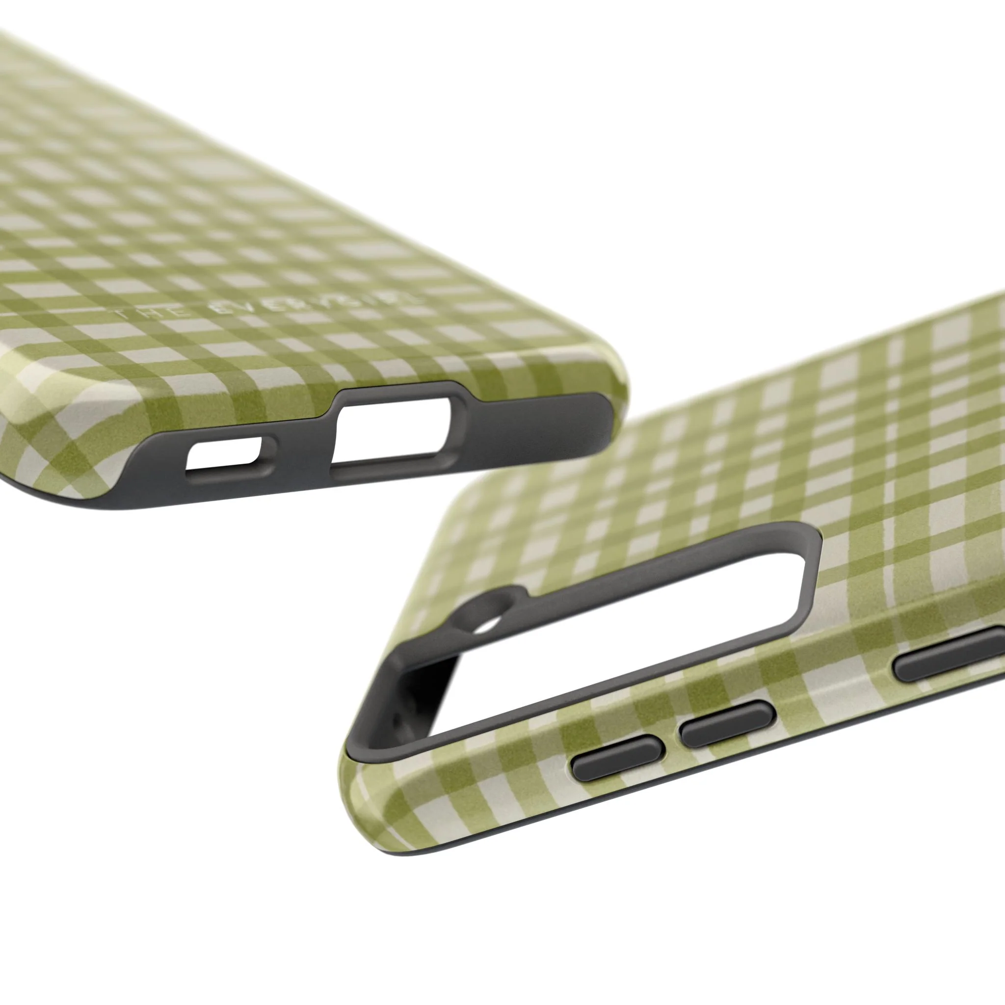 Green Gingham Phone Case - Image 92