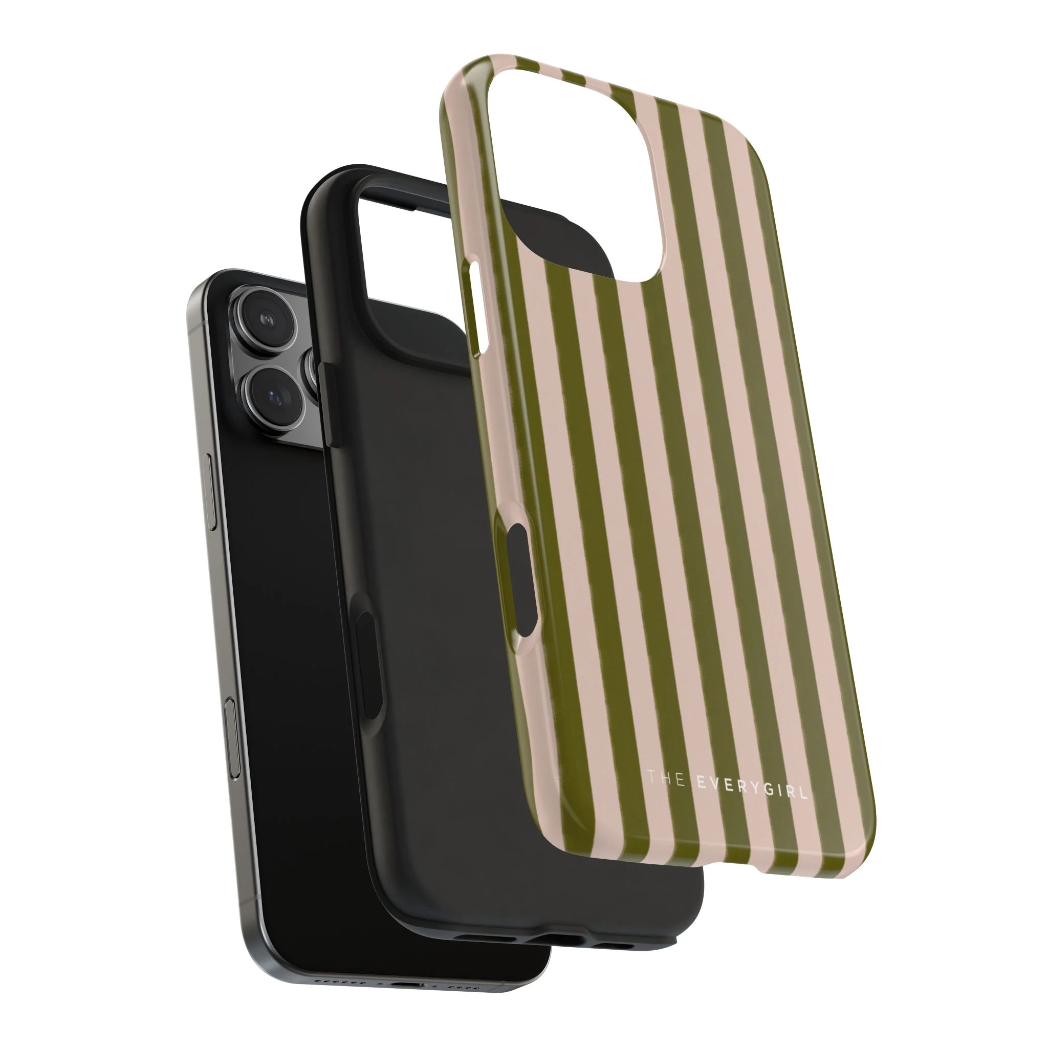 Green & Pink Stripes IPhone Case - Image 107