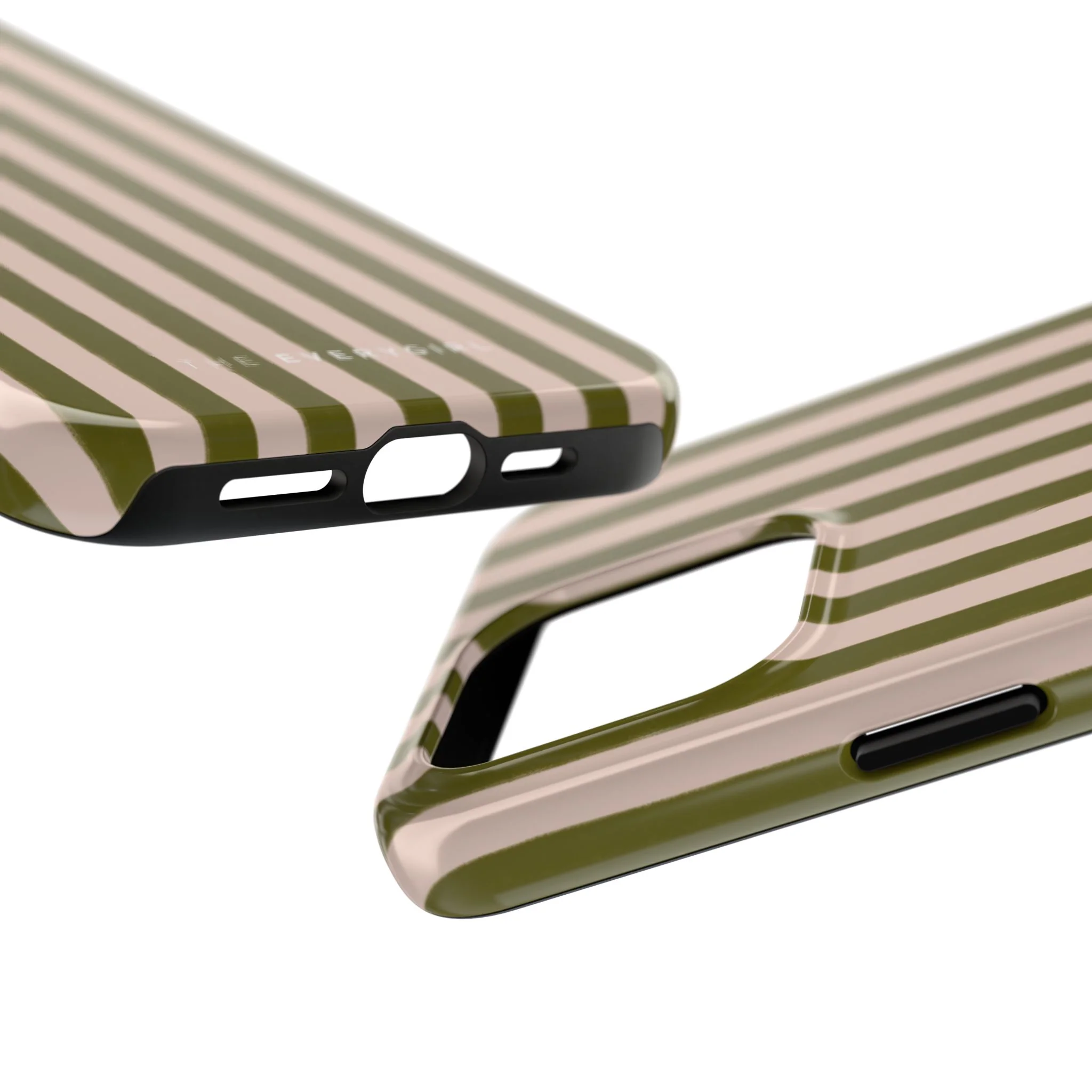 Green & Pink Stripes IPhone Case - Image 90