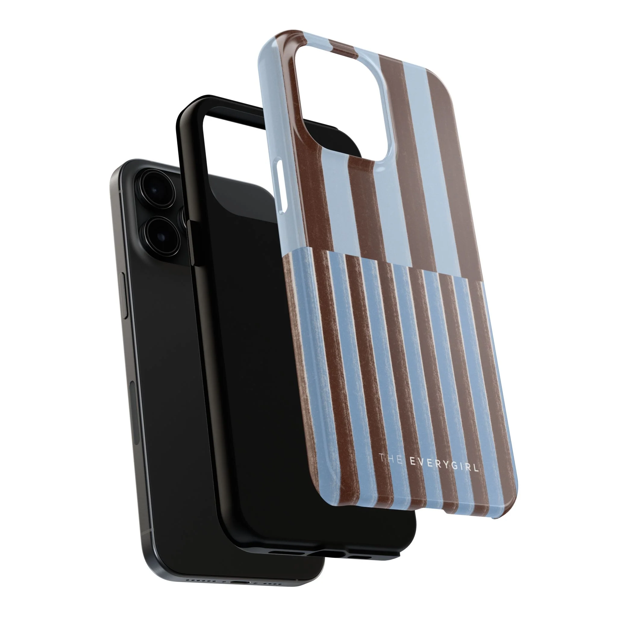 January Blue & Brown Phone Case - Image 81