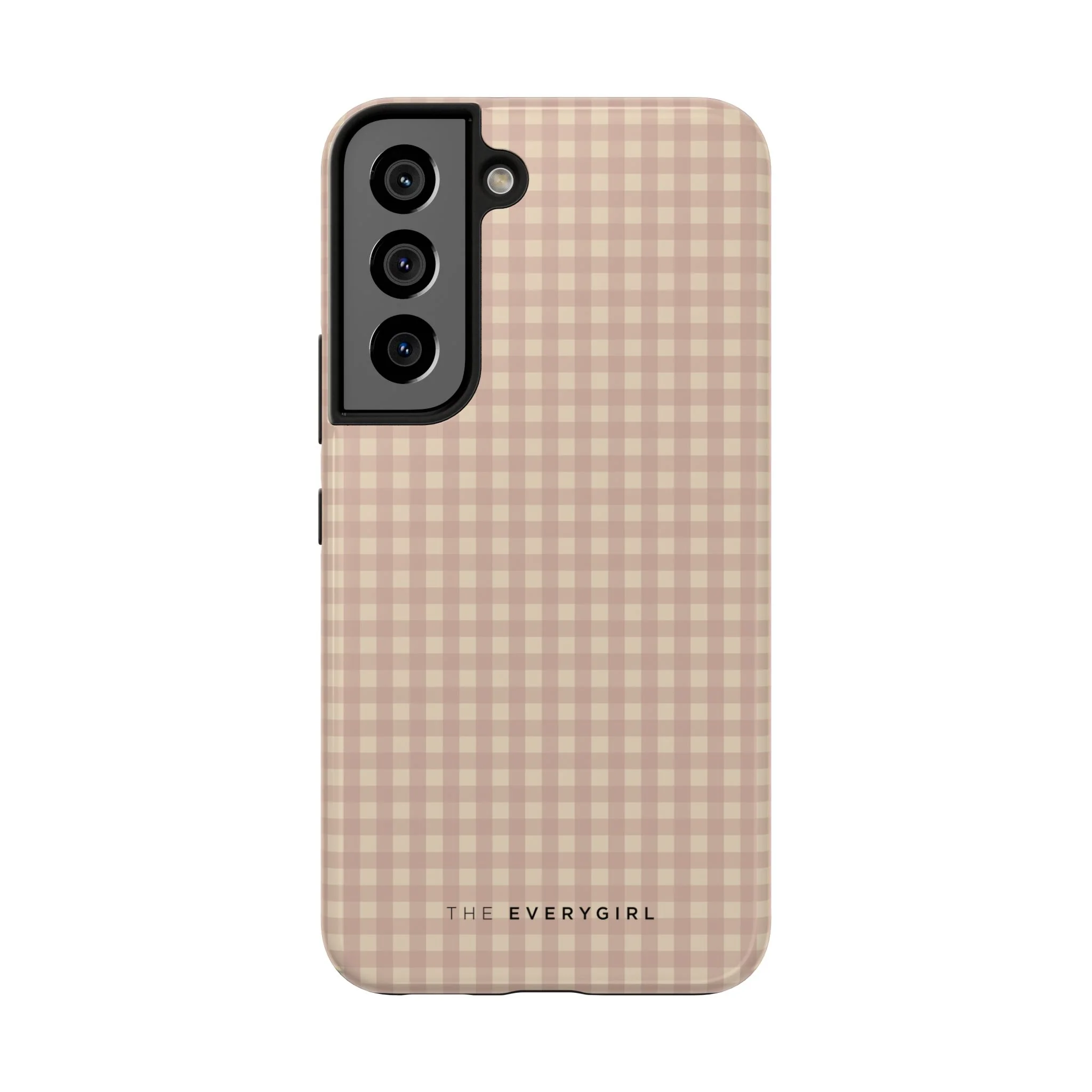 Neutral Blush Gingham IPhone Case - Image 27