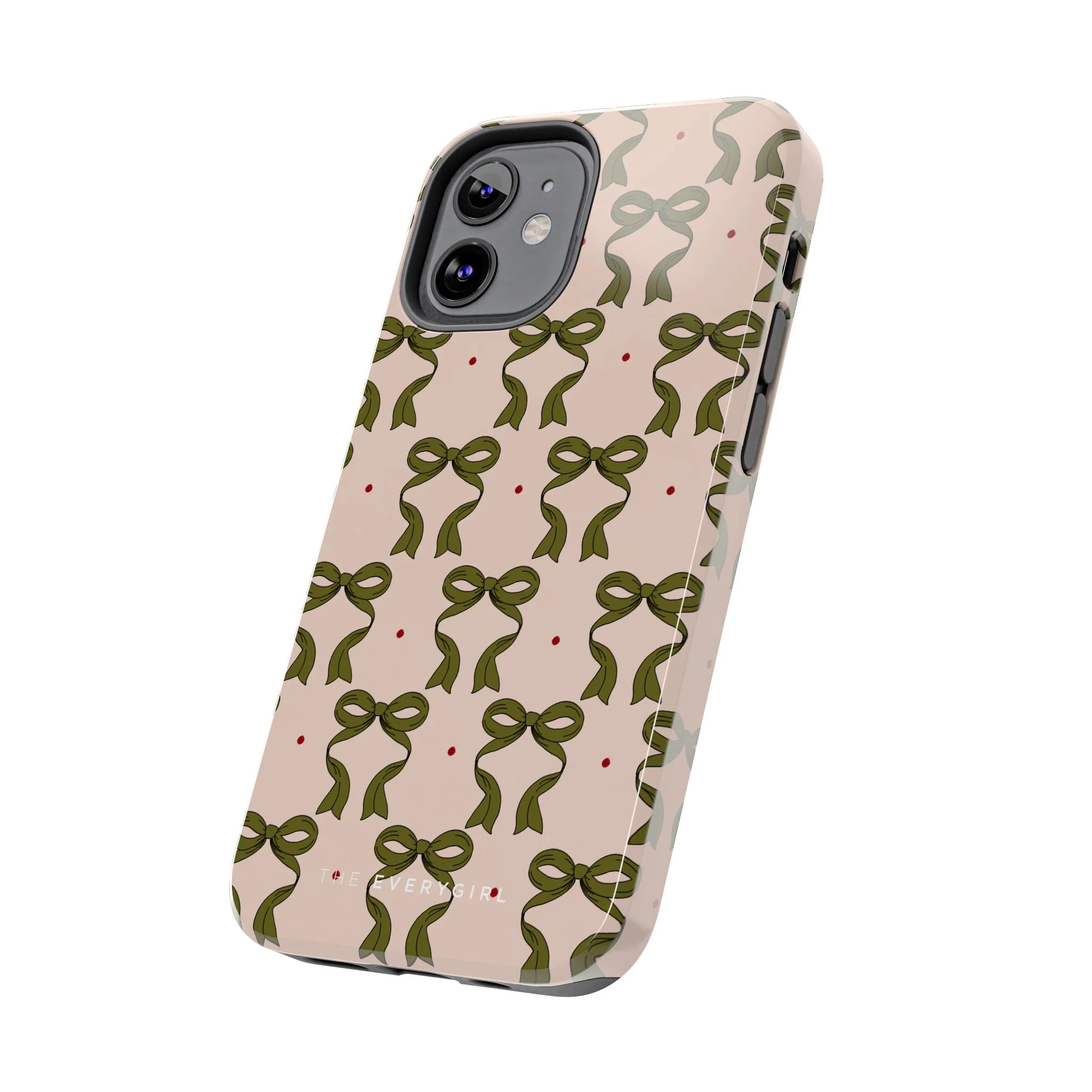 Pink & Green Bows IPhone Case - Image 56