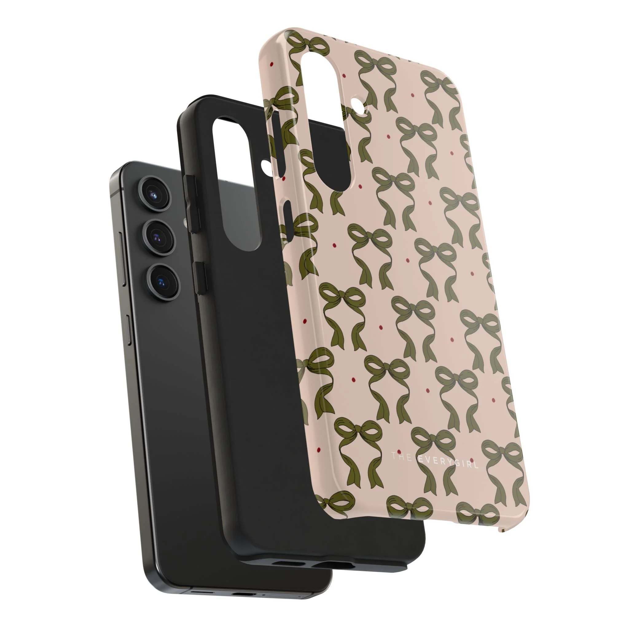Pink & Green Bows IPhone Case - Image 94