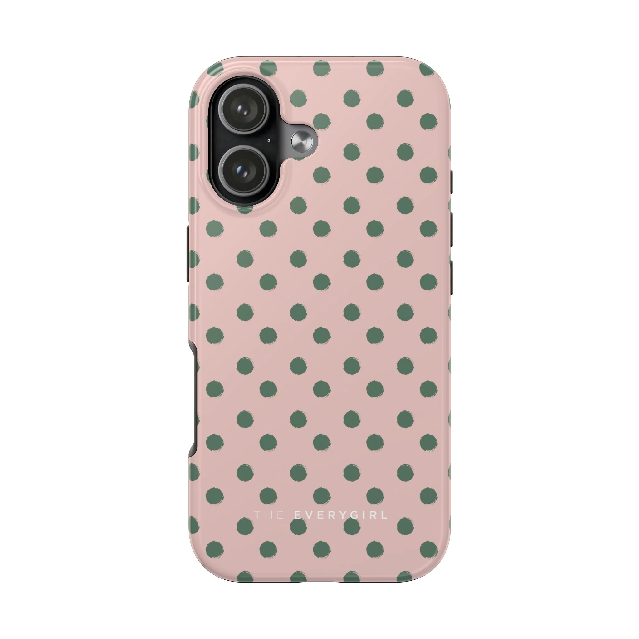 Pink & Green Polka Dots Phone Case - Image 29