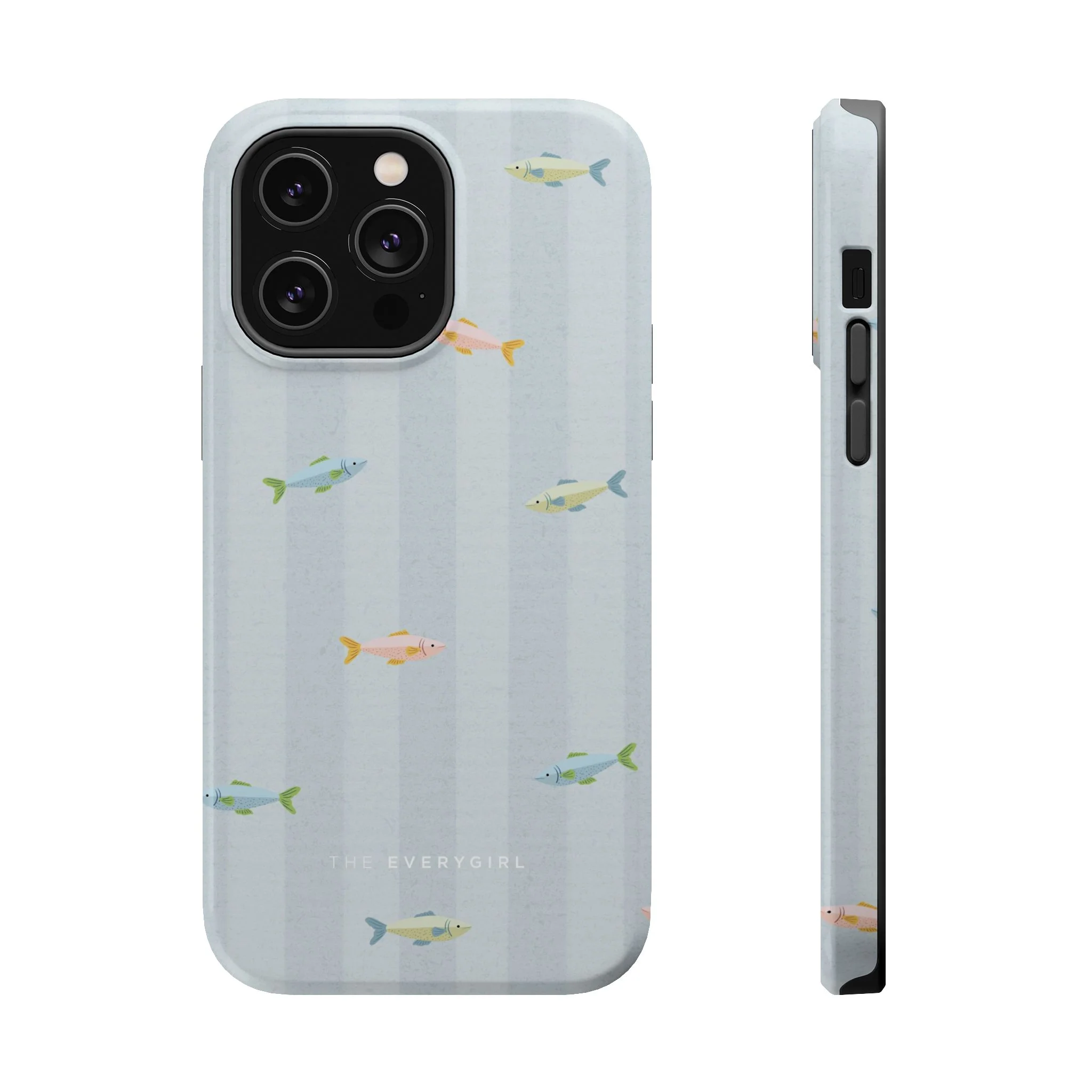 Soft Pastel Fish Summer Phone Case - Image 2