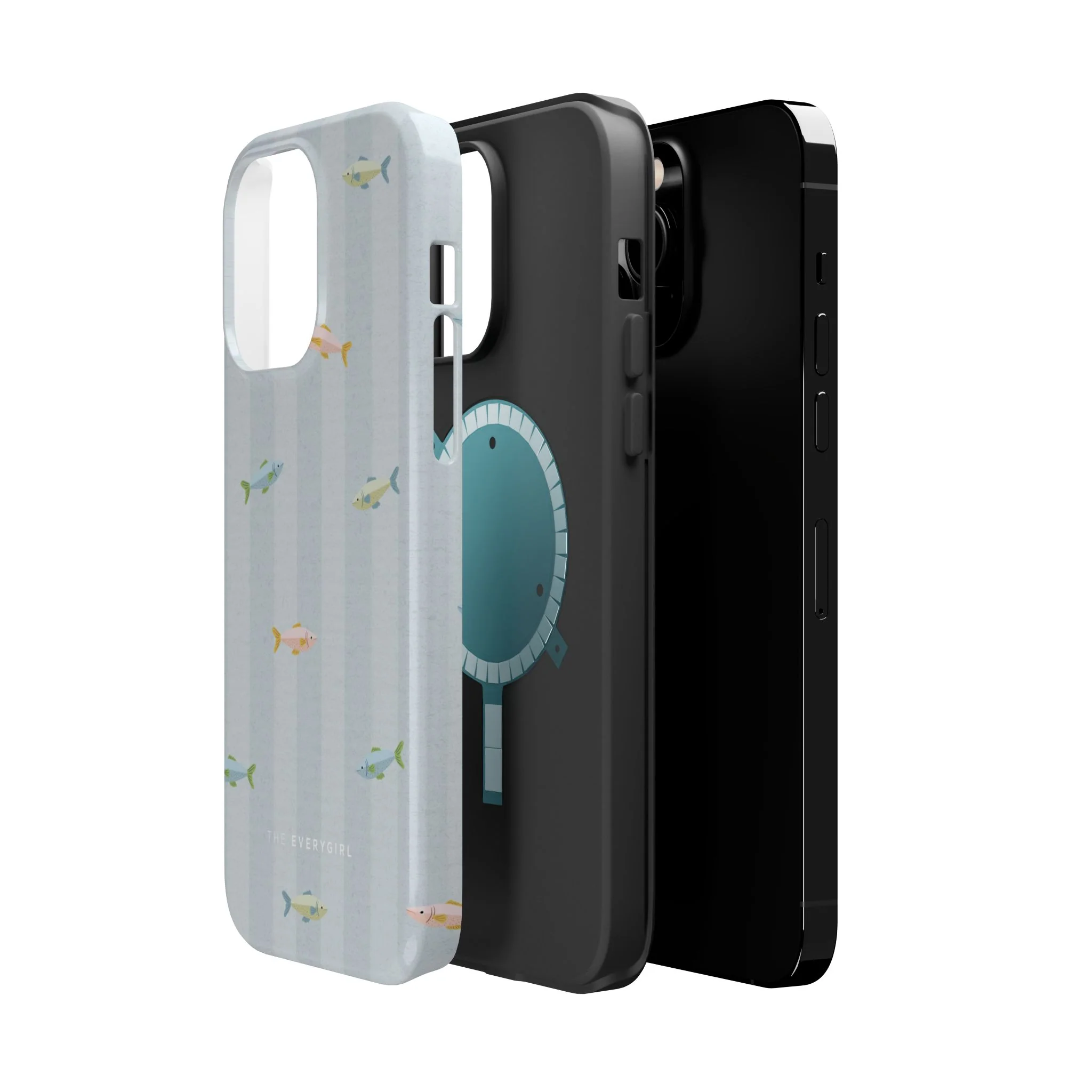 Soft Pastel Fish Summer Phone Case - Image 22