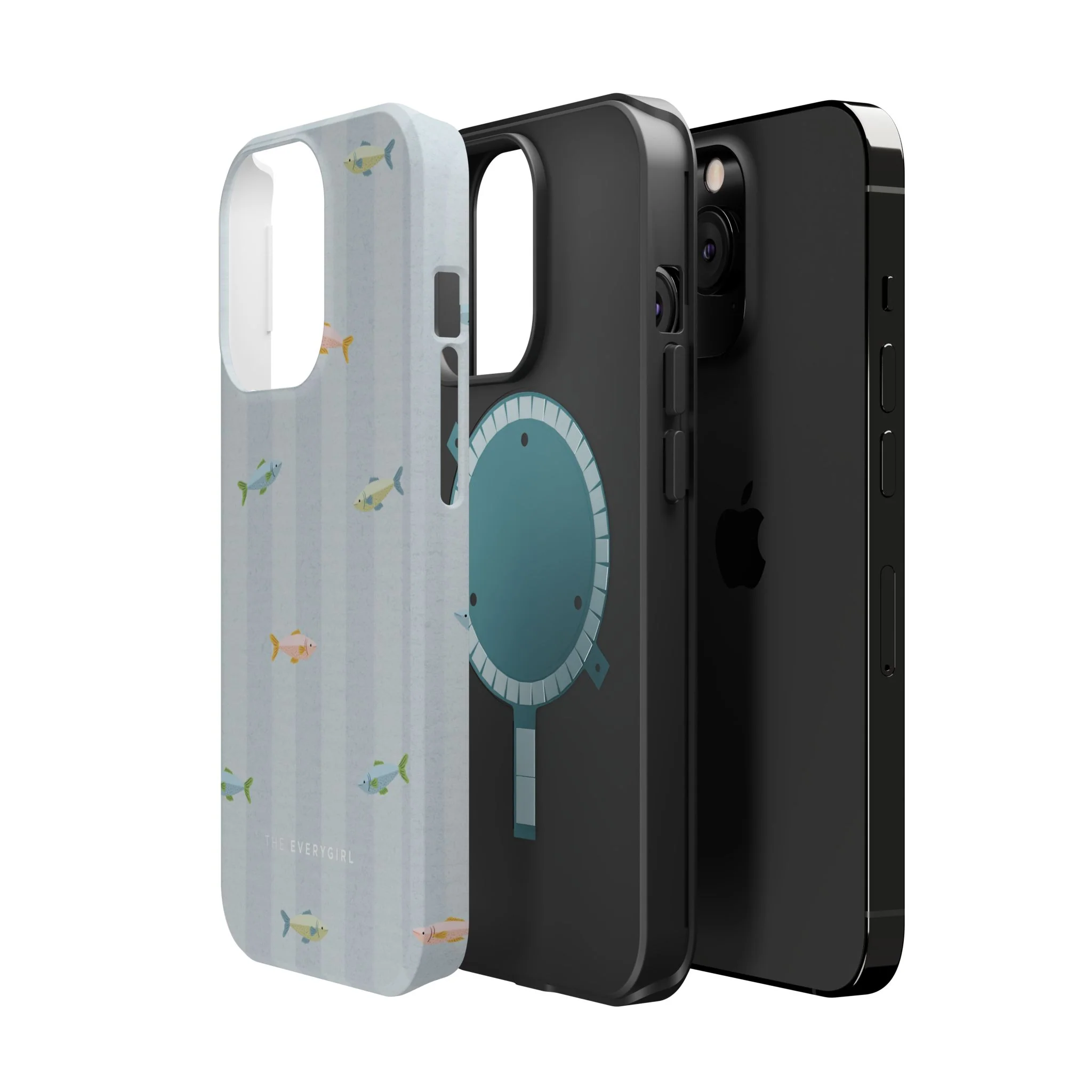 Soft Pastel Fish Summer Phone Case - Image 27