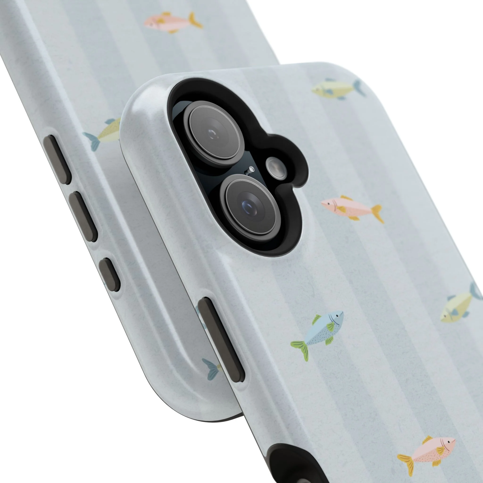 Soft Pastel Fish Summer Phone Case - Image 29