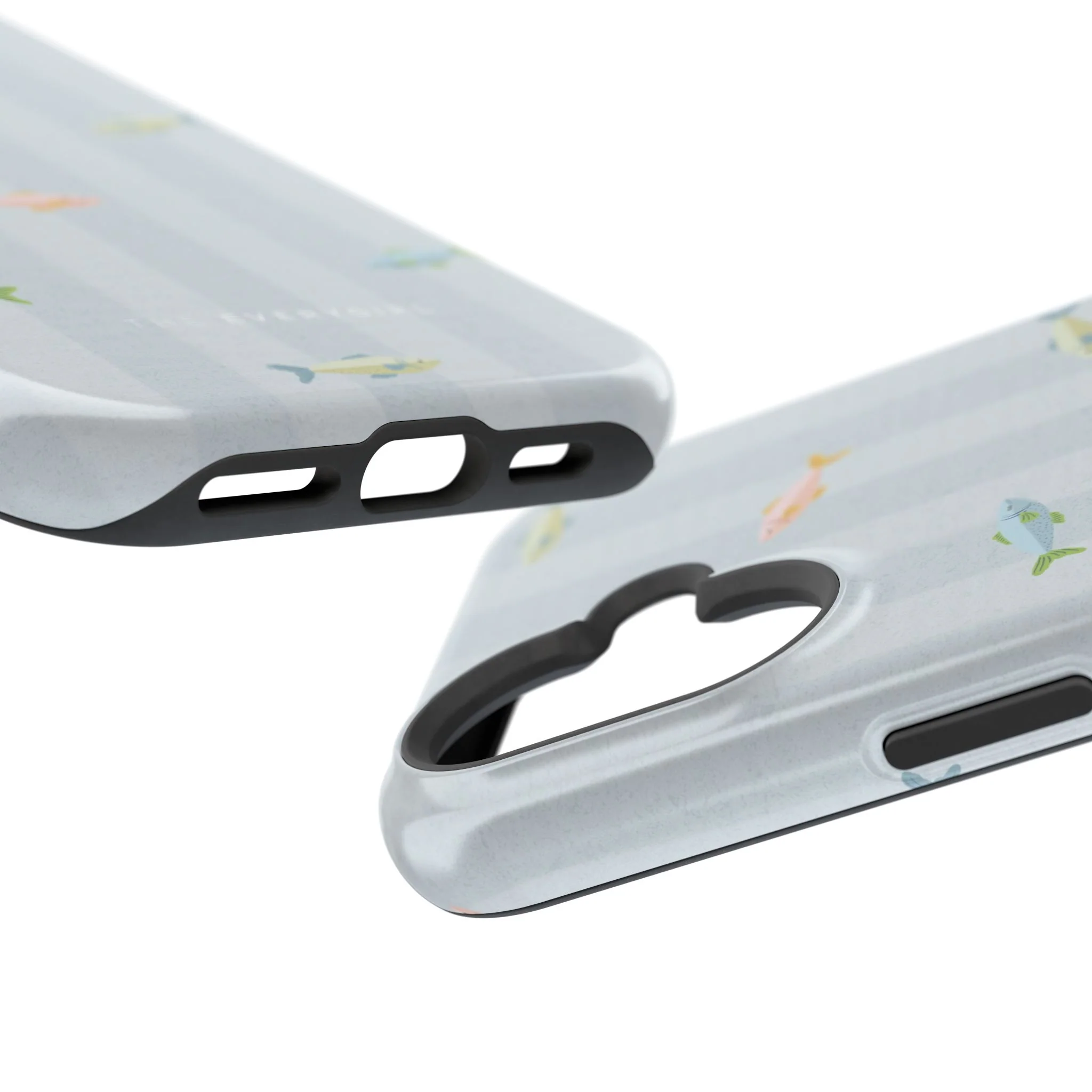 Soft Pastel Fish Summer Phone Case - Image 30