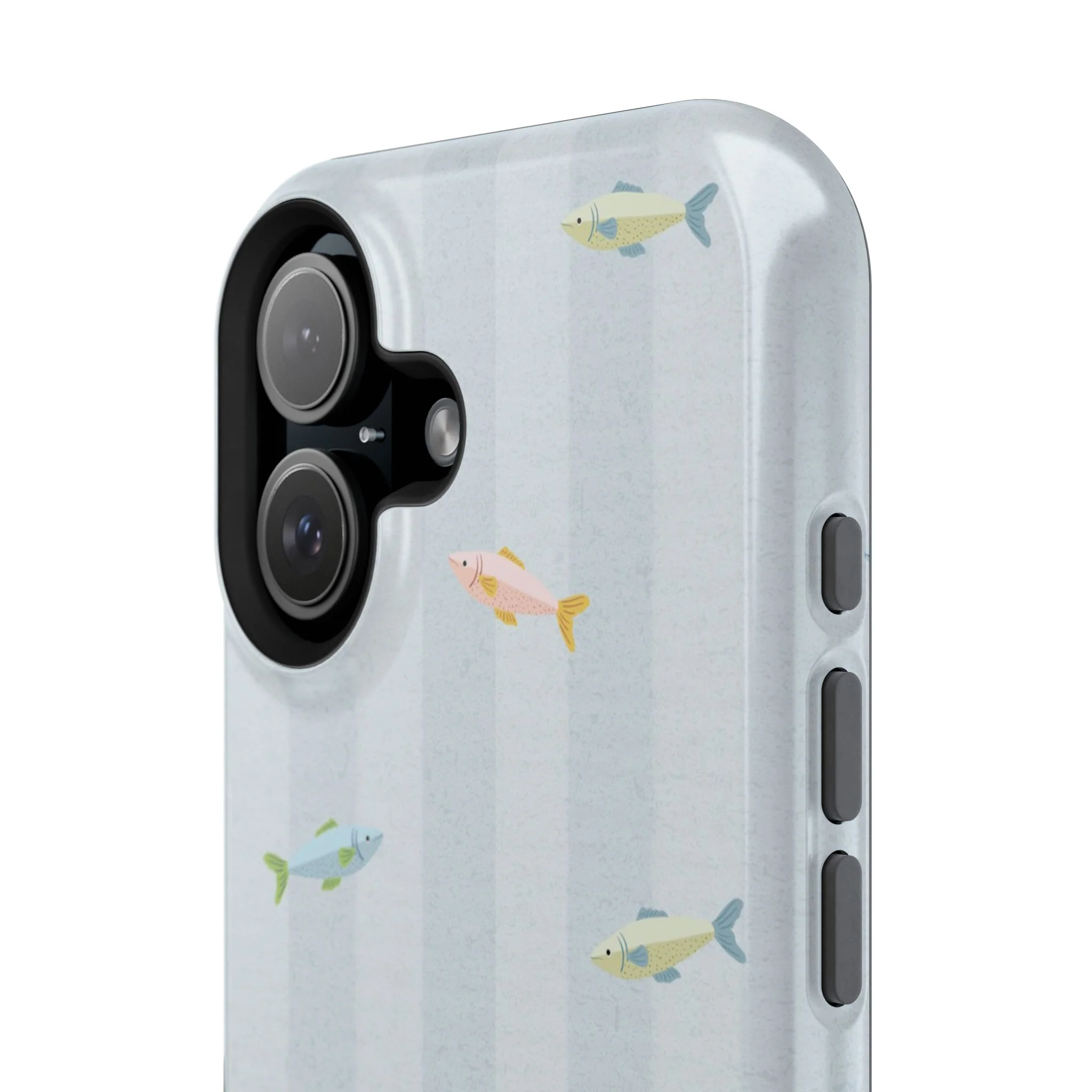 Soft Pastel Fish Summer Phone Case - Image 32