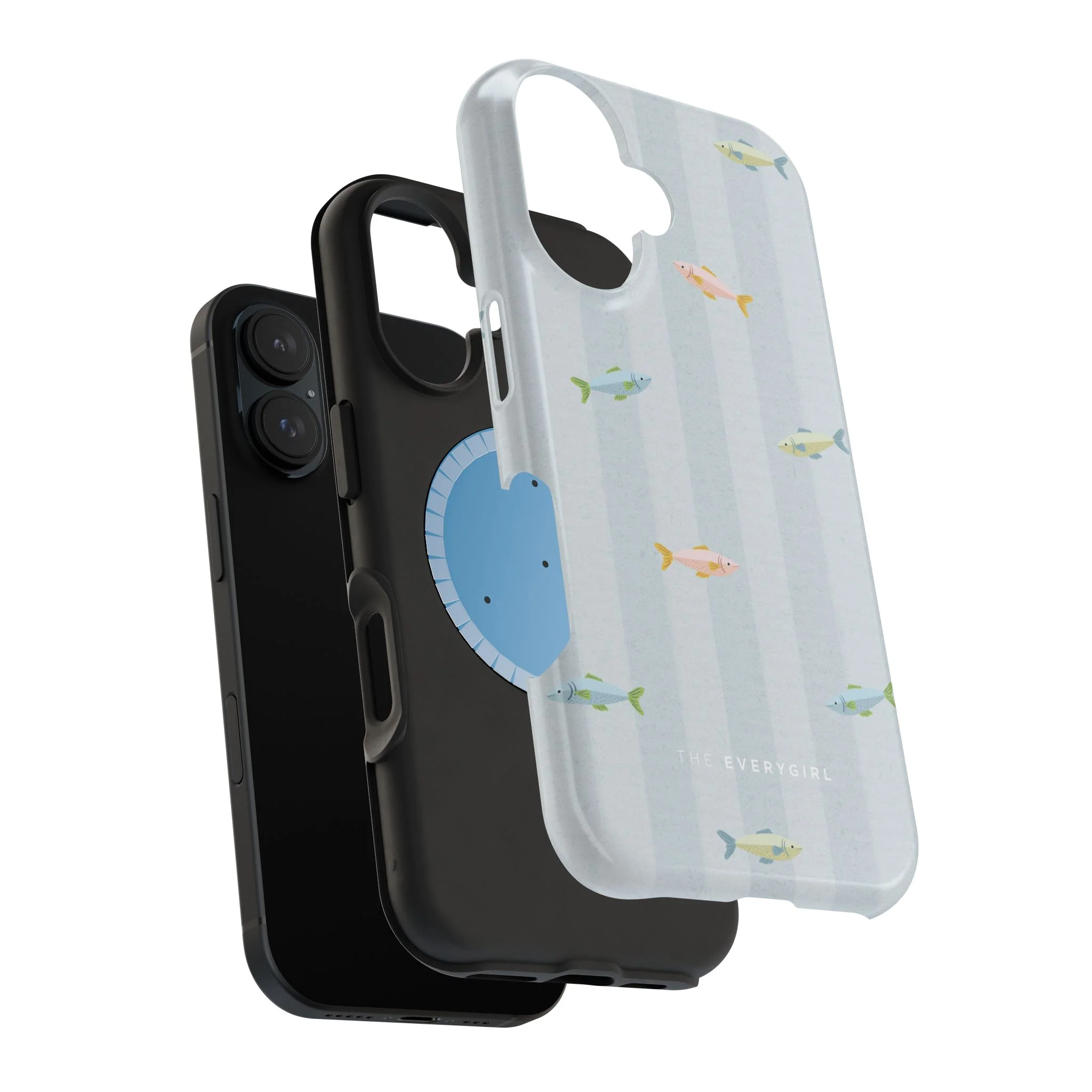 Soft Pastel Fish Summer Phone Case - Image 34