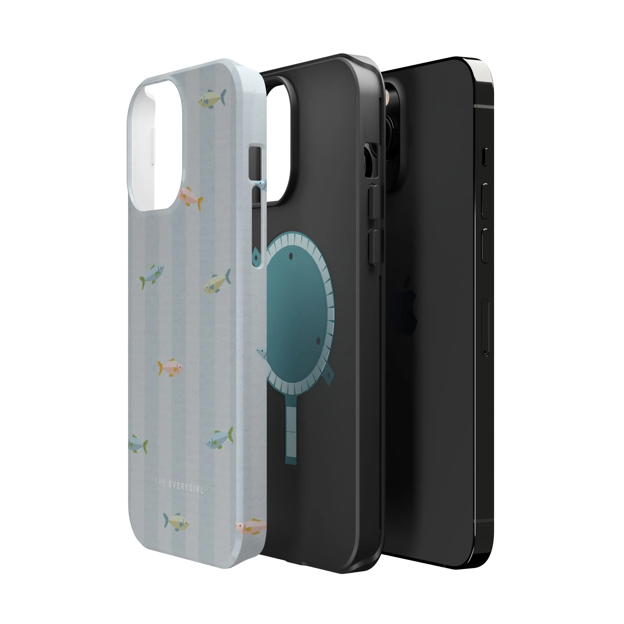 Soft Pastel Fish Summer Phone Case - Image 8