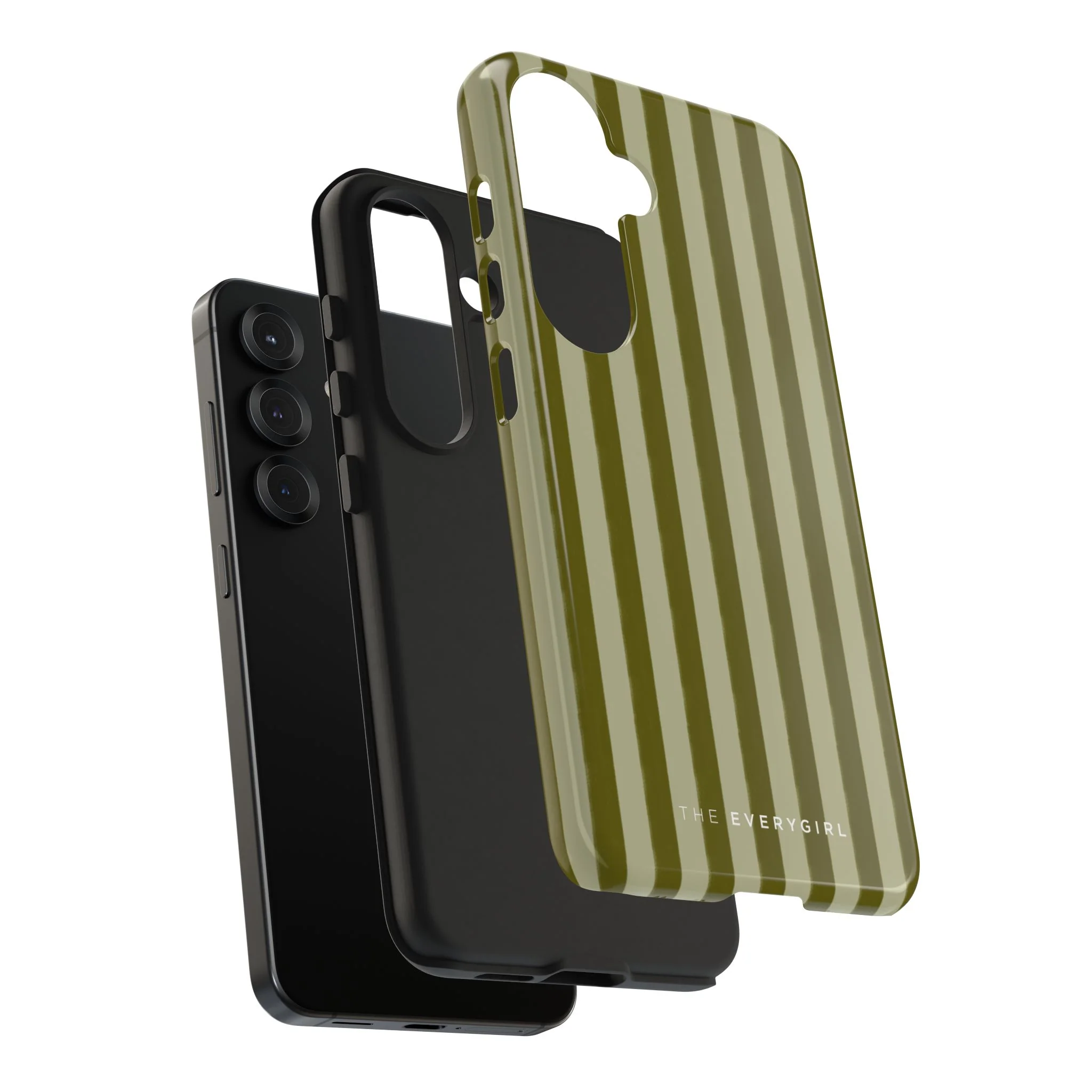 Tone on Tone Green Stripes IPhone Case - Image 114