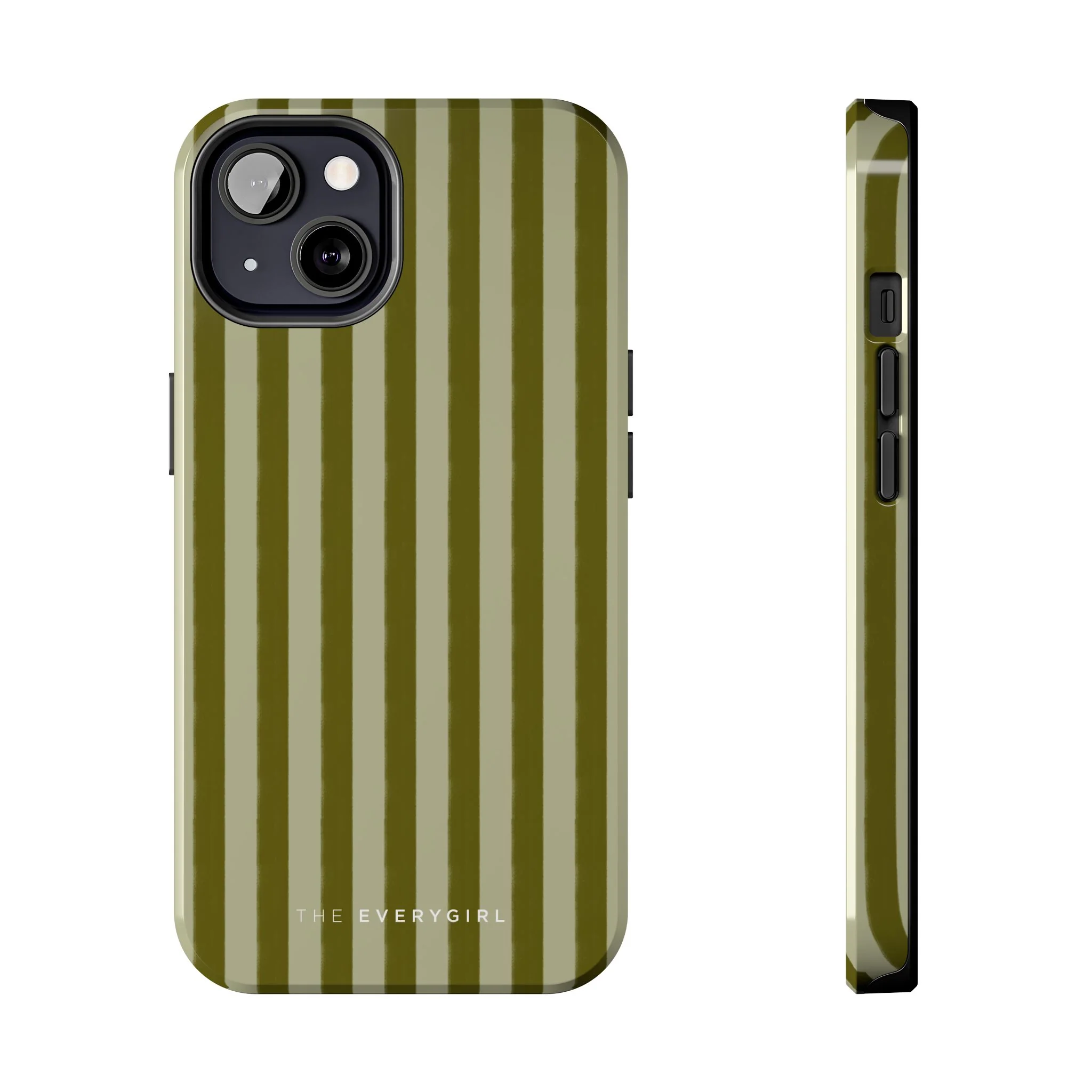 Tone on Tone Green Stripes IPhone Case - Image 14