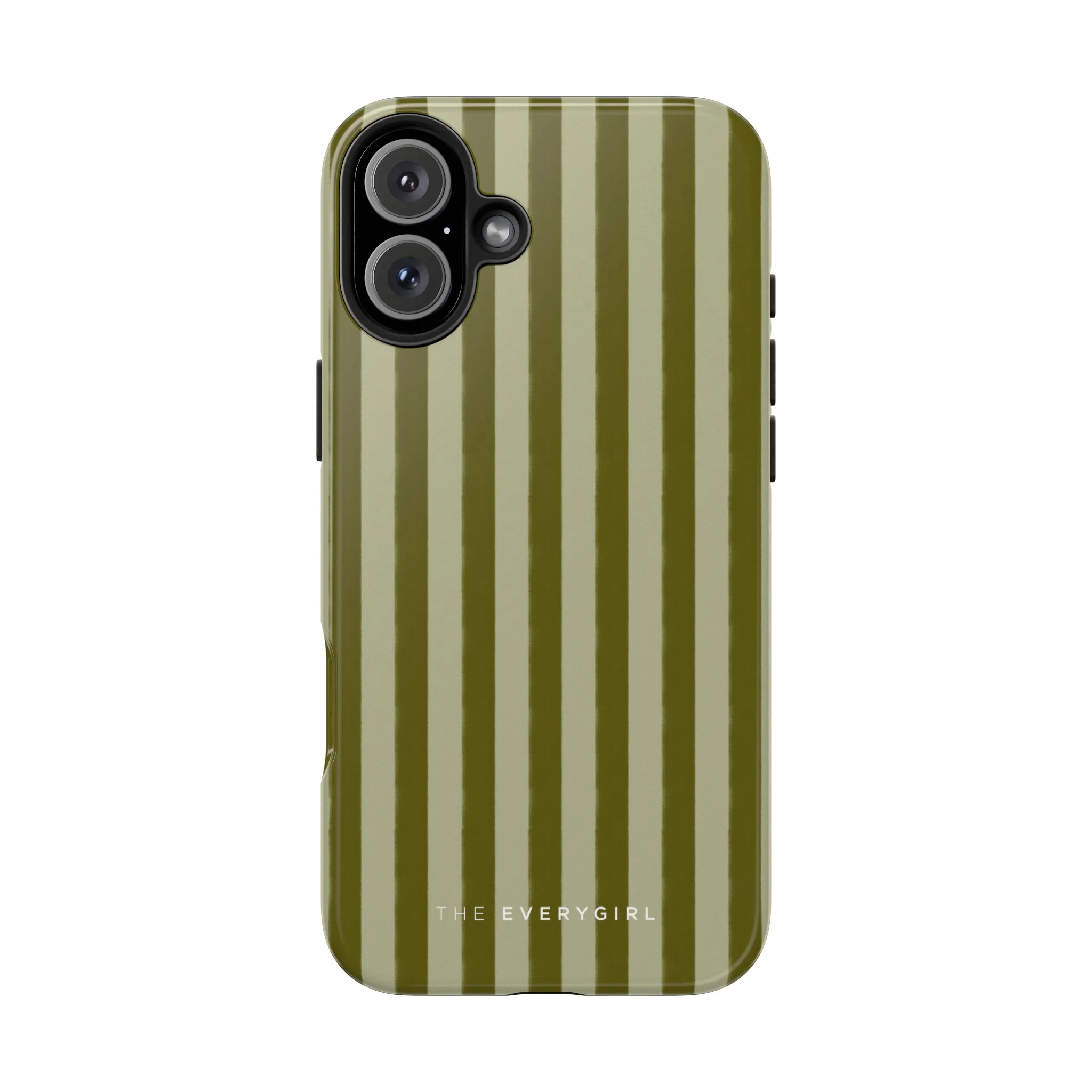 Tone on Tone Green Stripes IPhone Case - Image 33