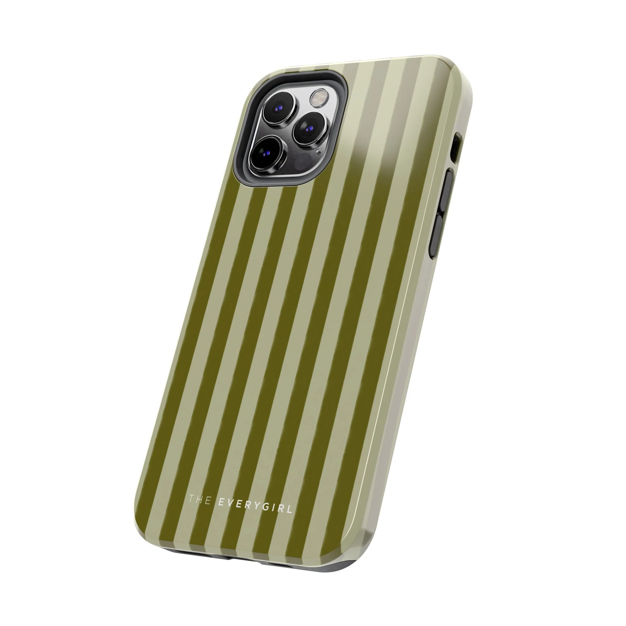 Tone on Tone Green Stripes IPhone Case - Image 60