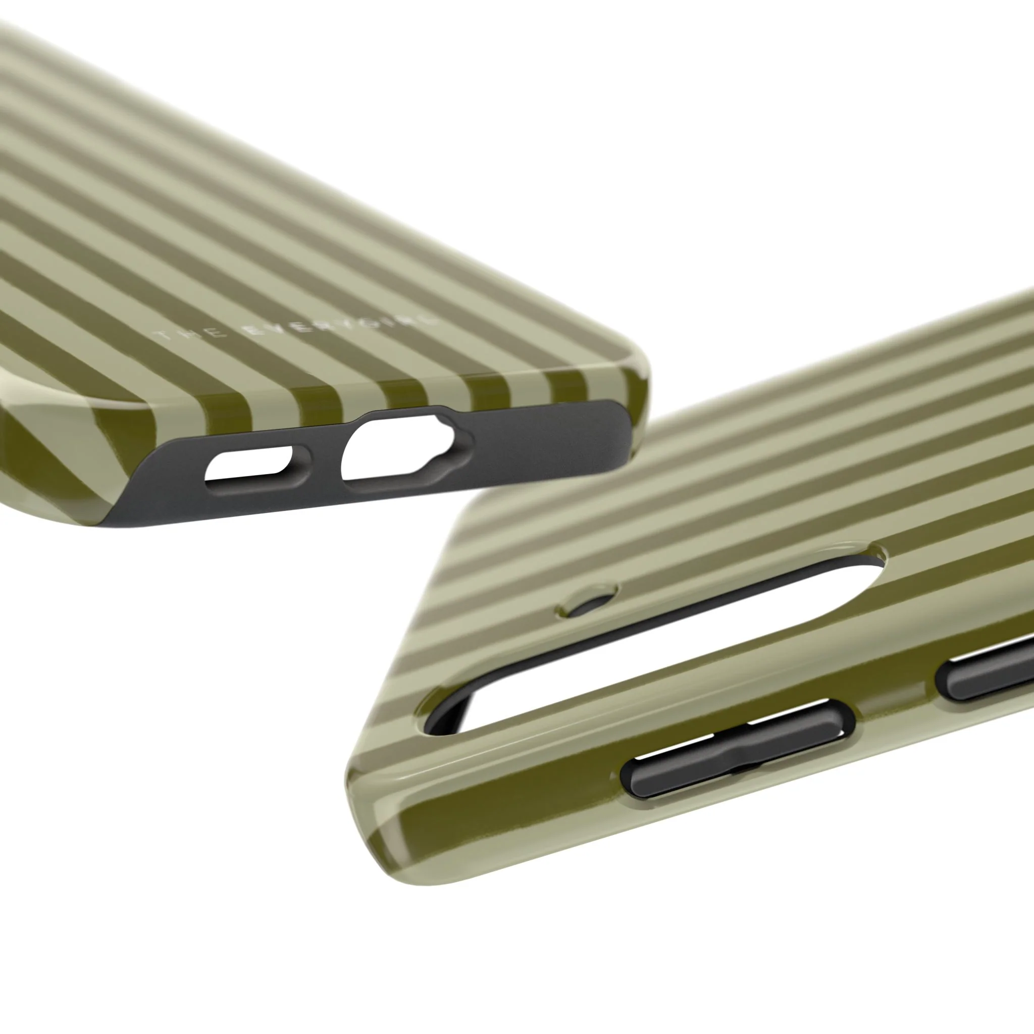 Tone on Tone Green Stripes IPhone Case - Image 94