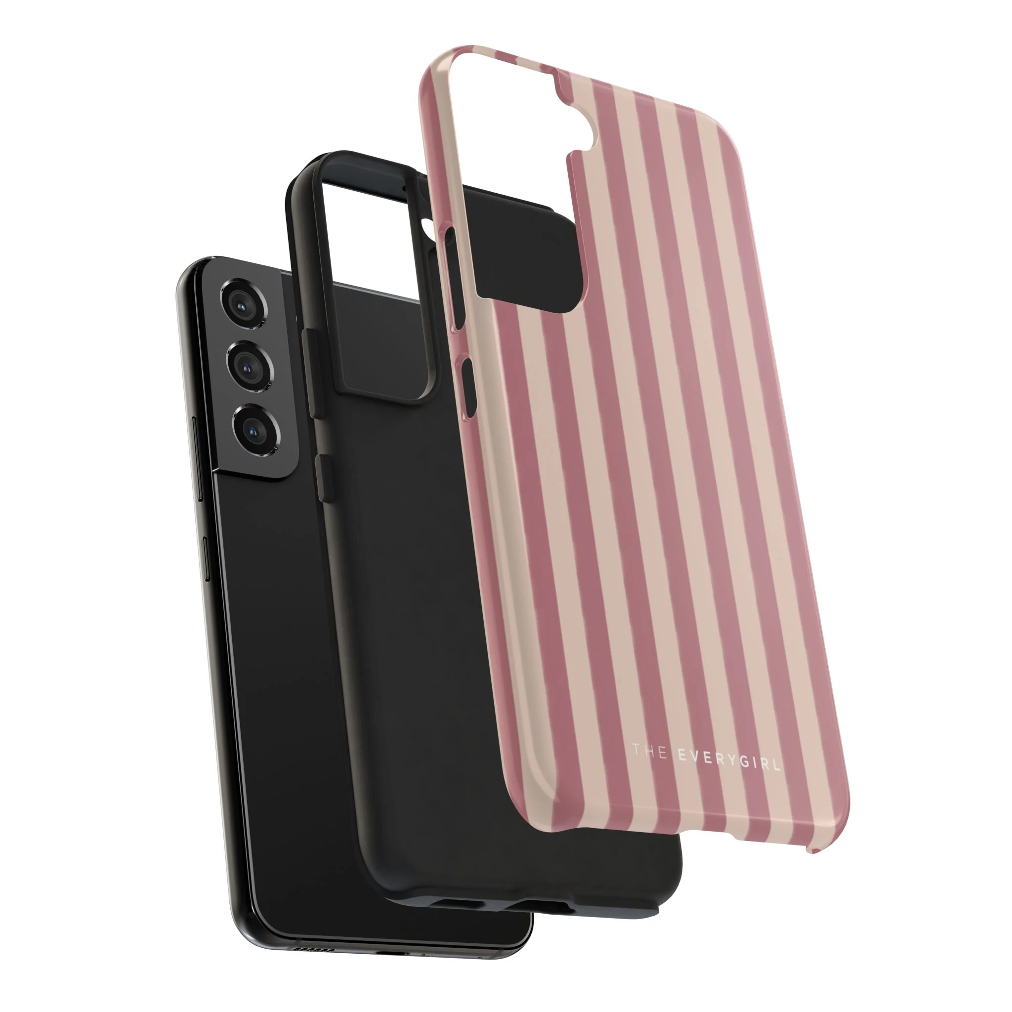 Tone on Tone Pink Stripes IPhone Case - Image 100