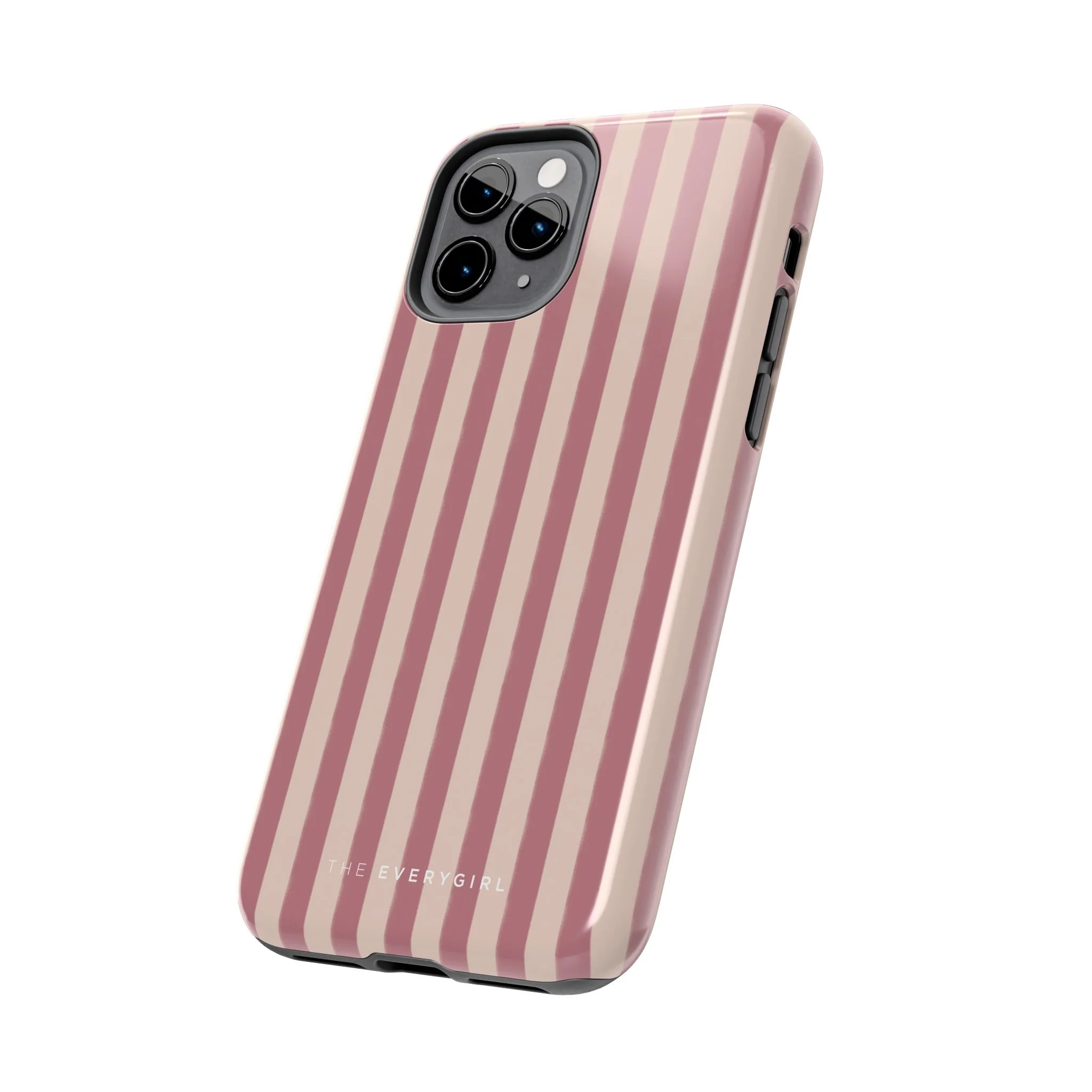 Tone on Tone Pink Stripes IPhone Case - Image 47